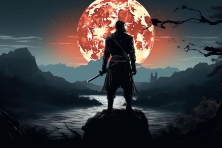 Самурай фон