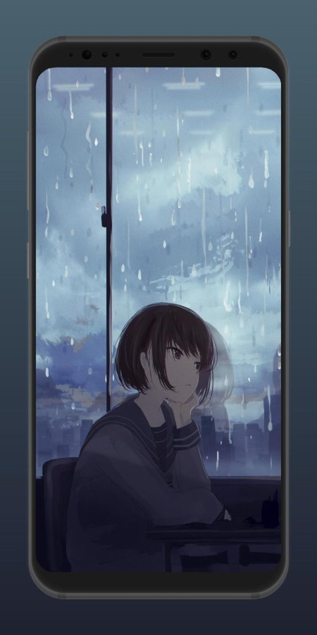 Грусть аниме