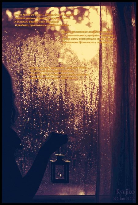 Дождь за окном