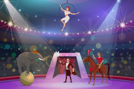 Цирковая арена манеж