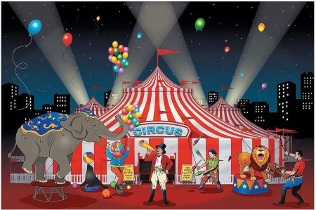 Цирк иллюстрации для детей