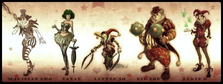 Персонажи цирка