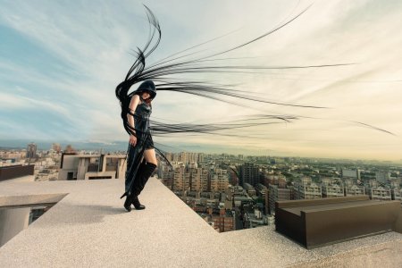 Фотосессия на крыше