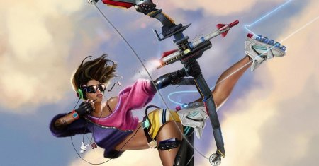 Девушка с арбалетом