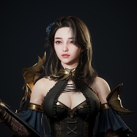 Девушка воин фэнтези