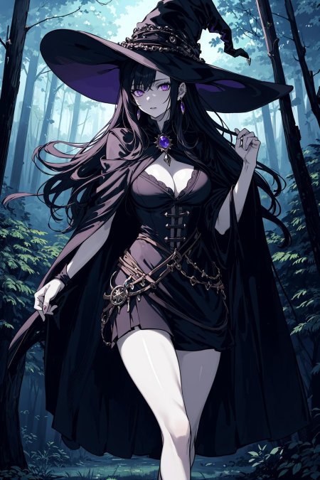 Аниме ведьма