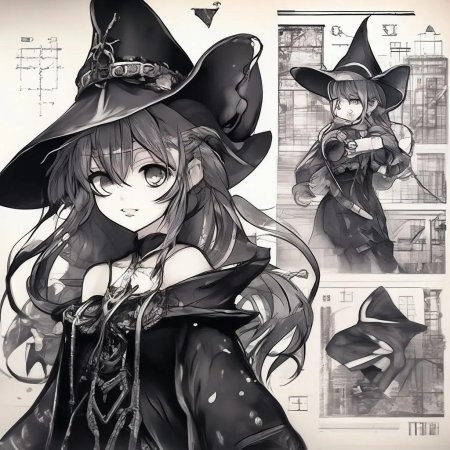 Аниме ведьма