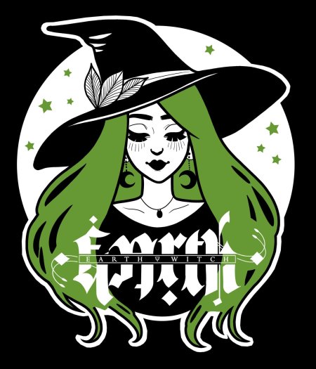 Ведьмочка рисунок