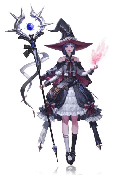 Аниме ведьма