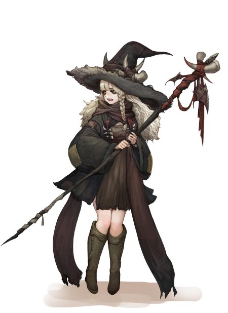 Персонаж ведьмы