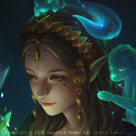 Фэнтези эльфийка