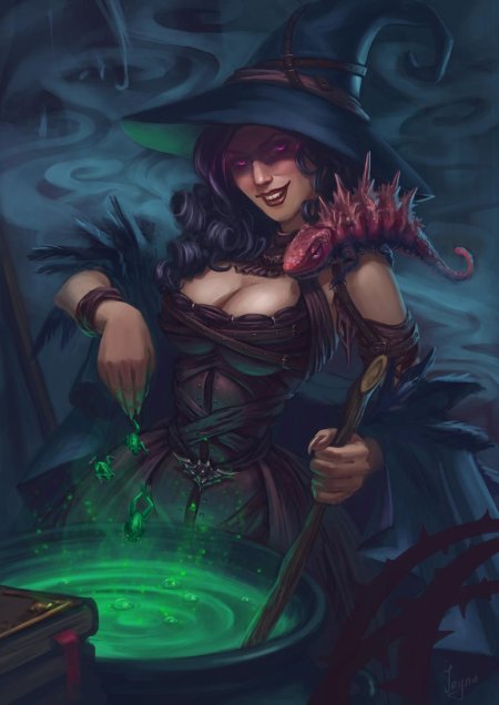 Ведьма хаоса моргана