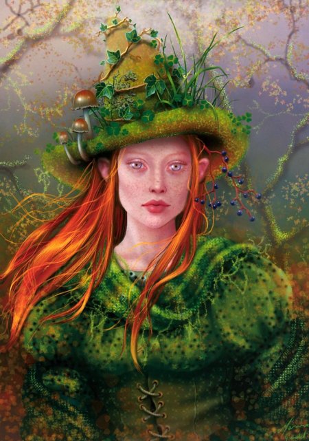 Рыжая ведьма фэнтези