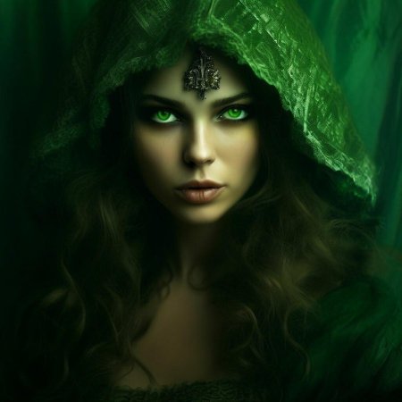 Зеленоглазая ведьма