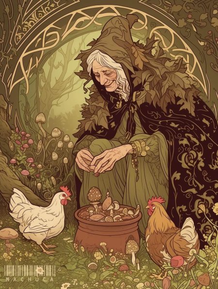 Баба яга арт