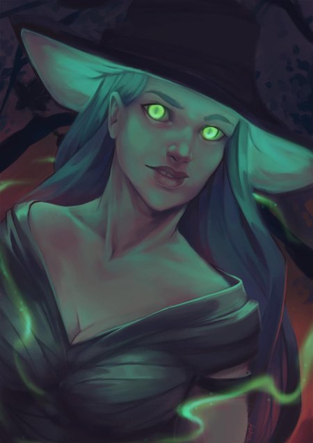 Грин герлз зелёная ведьма