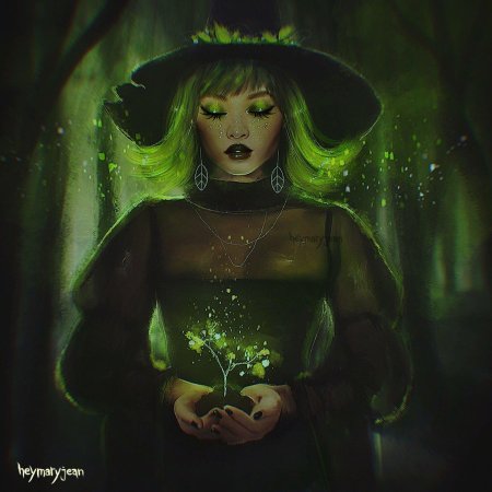 Ведьма с зелеными глазами