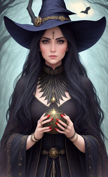 Красивая ведьма