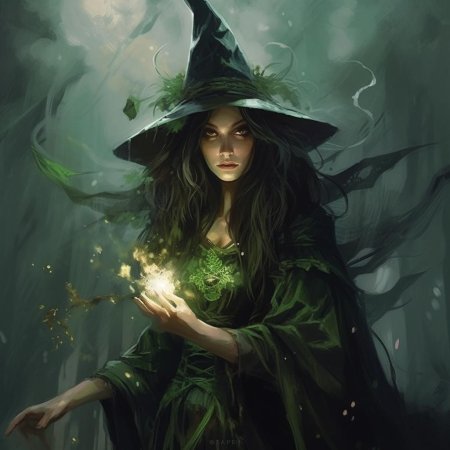 Ведьма зеленая