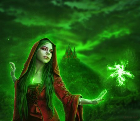 Ведьма зеленая
