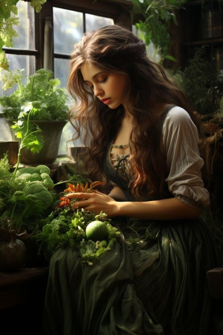 Девушка из фэнтези