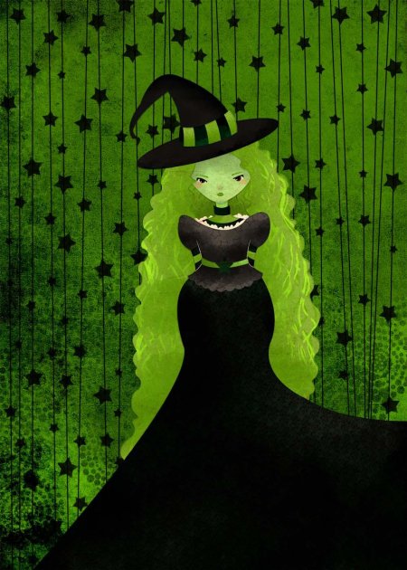 Ведьма зеленая