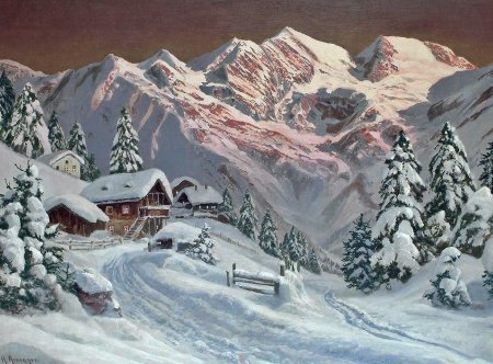 Алоис арнеггер горы зима