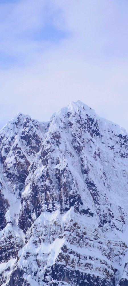 Горы зимние