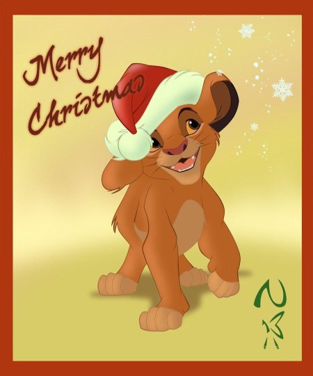 Король лев новогодний симба