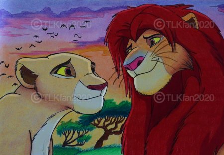 Симба и нала любовь