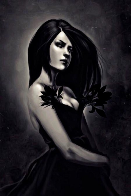 Темная девушка