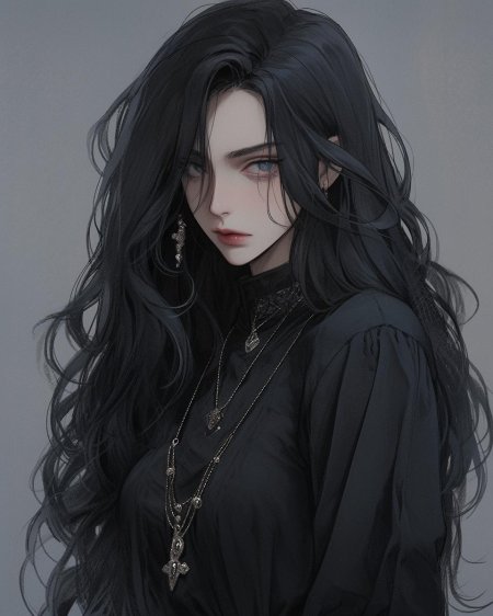 Красивая аниме девушка