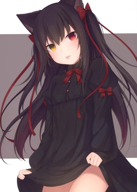 Аниме девушки неко