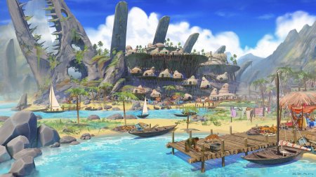 Аниме про тени на острове