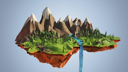 Низкополигональная модель