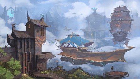 Летающий корабль арт