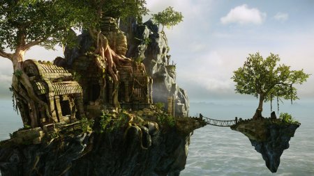 Геншин летающий остров