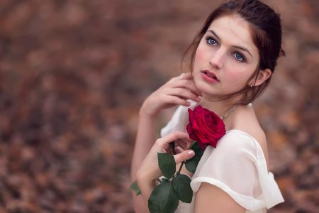 Девушка роза