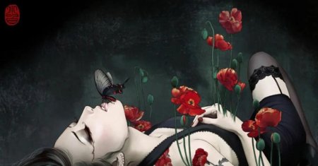 Красивая мертвая девушка