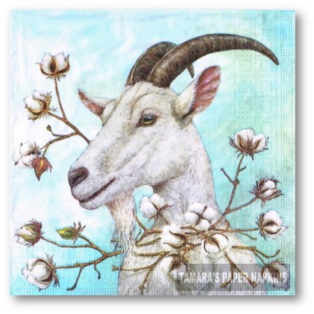 Салфетки для декупажа козы
