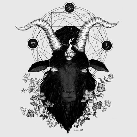 Сатанинский козёл бафомет