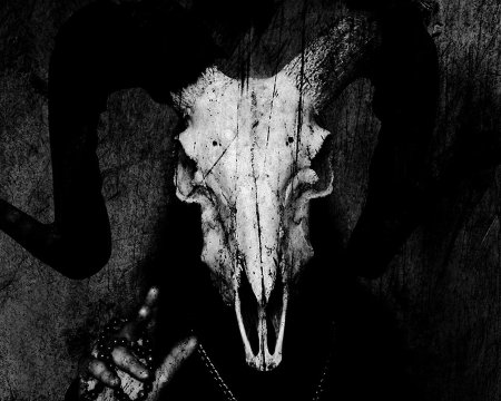 Череп козла сатанизм