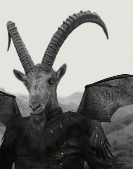 Демон козёл бафомет