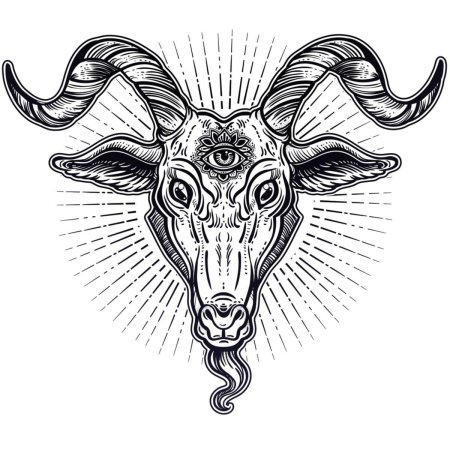 Демон козел бафомет