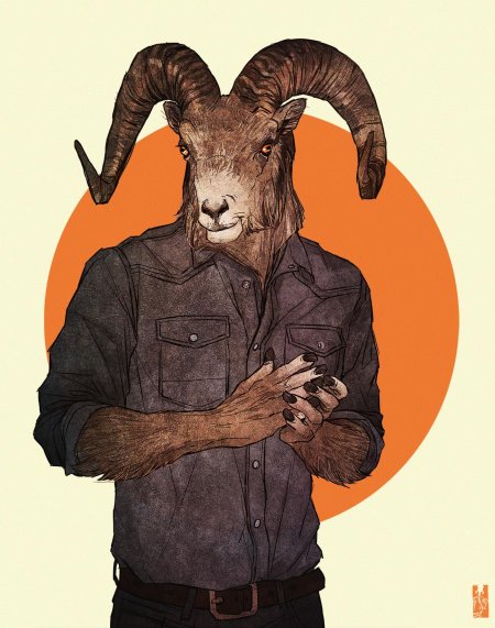 Человек козел
