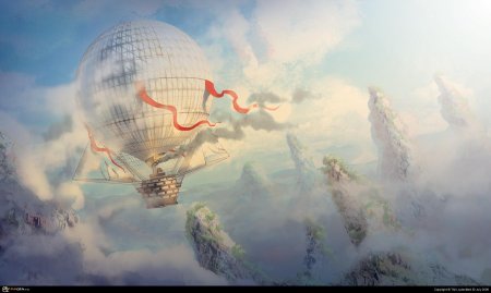 Воздушный шар арт