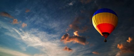 Воздушные шары в небе