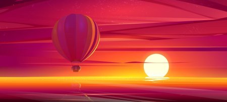 Воздушном шаре