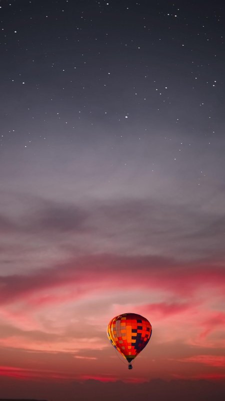 Воздушные шары в небе