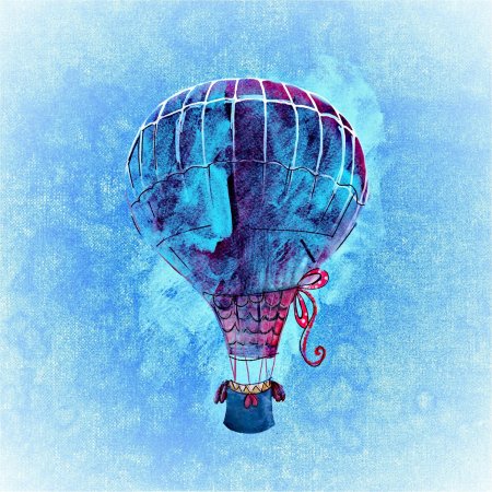 Воздушный шар картина